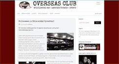 Desktop Screenshot of overseasclub.de
